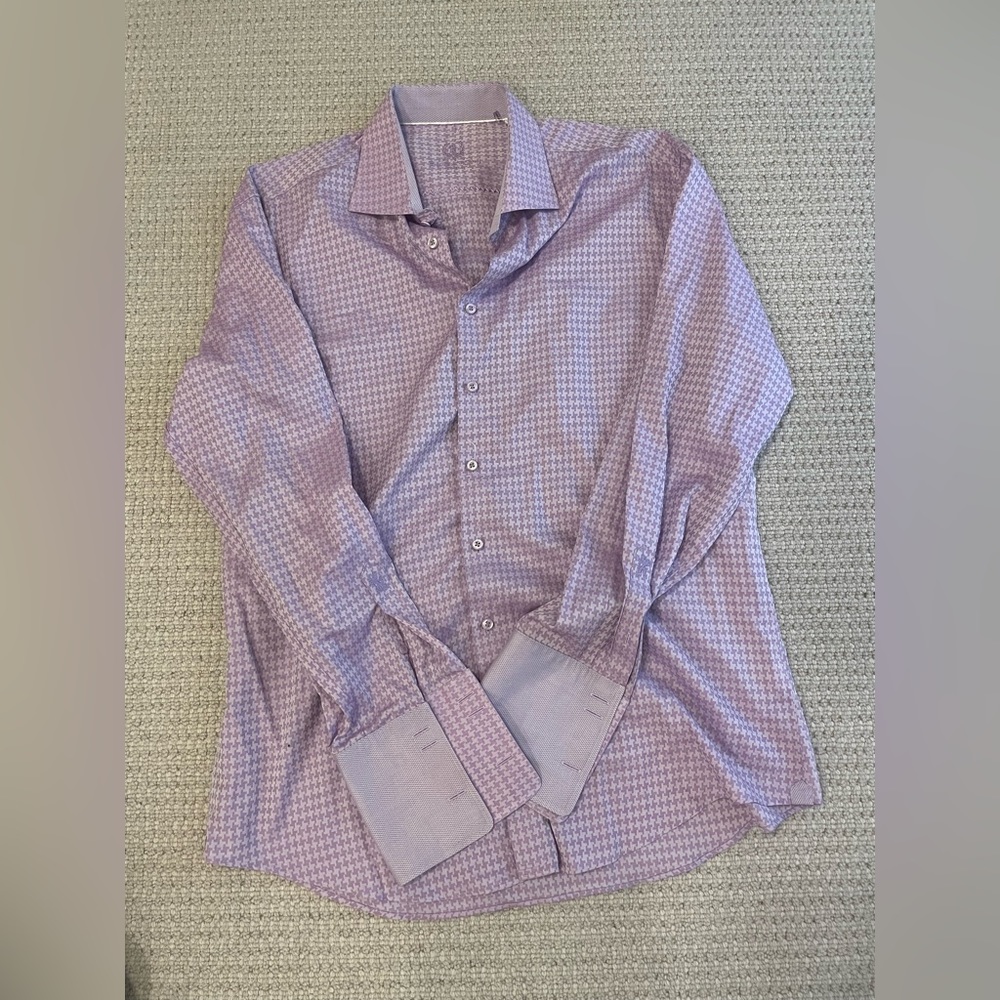 Bugatchi men’s long sleeve button down shirt